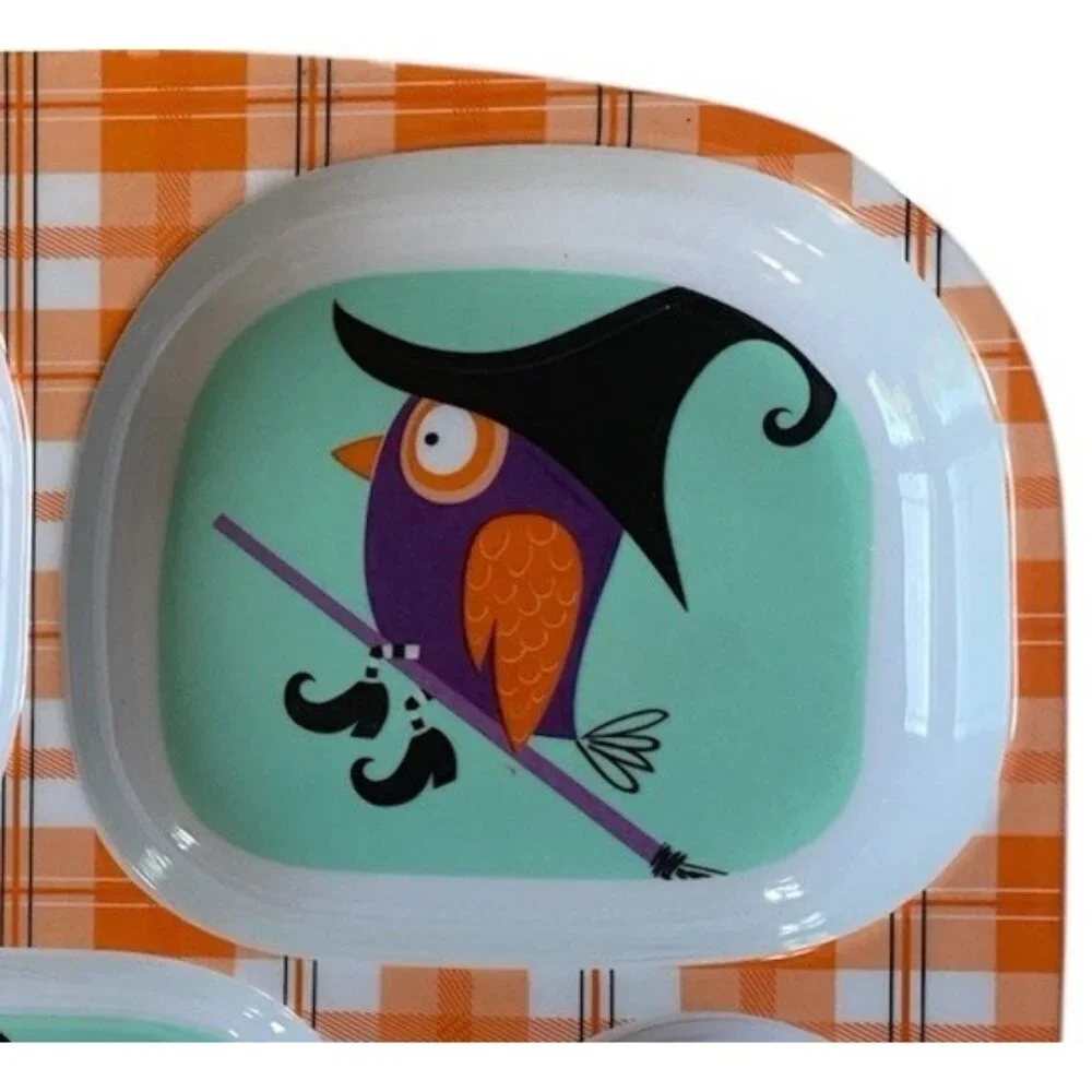 Melamine Ware & Fabulous Home halloween plates